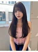 当日予約/天神/韓国風/韓国/髪質改善/チョコレート/前髪カット
