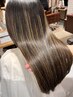 【髪質改善レベル★★★★★】幹細胞プレミアムテクスチャーストレート