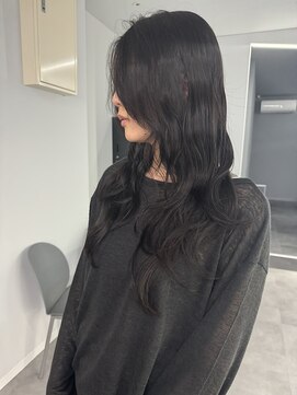 ナンバー 竪町(number+) 10代20代30代大人かわいい韓国風ブルーブラックヨシンモリ