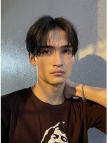 サンディーズ(SANDYS)&nbsp;ダークアッシュ/ニュアンスパーマ/韓国マッシュ/センターパート