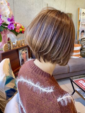 エム インターナショナル 春日部本店(EMU international) 小顔似合わせくびれボブ