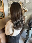 【soie馬場】アッシュグレージュ/髪質改善/ロングヘア/韓国風