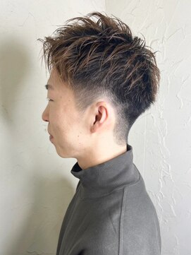 レイール 下北沢(Reir) 【Reir_下北沢】メンズショート+刈り上げ+アッシュ*
