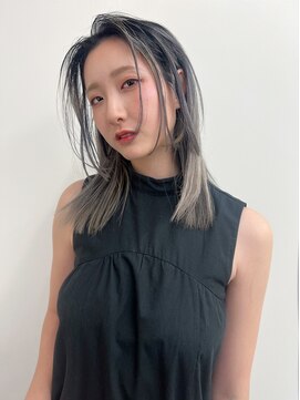 モリオ(morio) 【morio】ワンレンセミロング×レイヤー♪