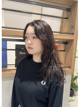 シアン 矢場町店(CYAN.) ウェーブパーマ×こっくりブラウンカラー