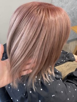 マーレ(MARLE./) やわらかピンクベージュカラー