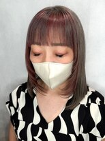 リコラックスビー 中百舌鳥(LICO LUXBE)&nbsp;ミディアム美髪韓国ヘア顔周りレイヤー☆