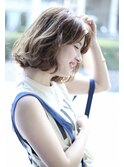 ミセスひし形前下がりロブ/髪質改善/ショート20代30代40代/[柏]