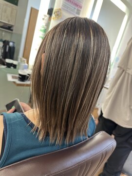 クレア 茅ヶ崎(CREA) コントラストハイライト/ハイライト/髪質改善