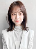 エアリーカール外ハネボブワンカールサイドバング艶感愛され