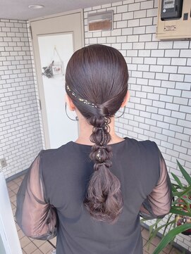 フェリーチェ(Felice) 編み下ろし　タイトへア　参列ヘア　お呼ばれヘア