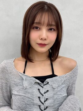 ショート/ボブ/髪質改善/脱白髪染め/白髪ぼかしハイライト