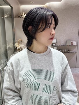 【SATSUKI】ショートウルフ | ディープバイオレット