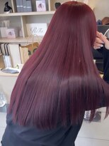 ジュイル ハラジュク(JEWIL HARAJUKU) 10代20代30代ブリーチなしボルドーカラー