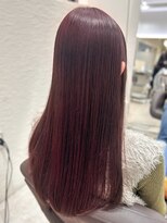 シュク 高円寺(SYUK)&nbsp;彩度高めのピンクブラウン/ケアカラー/艶カラー【植木】高円寺