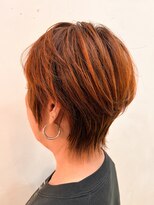 マーリィ イオン久里浜店(AEON)&nbsp;40代50代おすすめカシスオレンジ×ショートウルフ