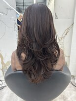 エトワール(ETOILE)&nbsp;レイヤーカット/ハッシュカット/ブラウンベージュ