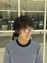 ワン 戸塚(ONE001) ショート×パーマ 大人ラフパーマショート