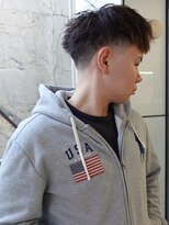 ノラ シブヤ(NORA)&nbsp;フリンジカットテーパーフェードアクティブショート短髪フェード