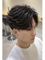 アイトーキョープラスシー 横浜(AI TOKYO+Sea) MEN’S横浜/センターパート/フェザーパーマ/毛流れパーマ
