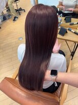 ユニ バイ マグ 長野店(Uni.by Mag)&nbsp;"ピンクカラー" 透明感ブリーチなしピンク