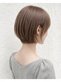 大人可愛い【小顔ショート】耳掛けボブ。絶壁解消＆首長効果◎