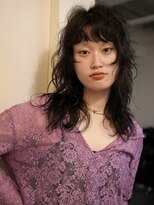 ノラ シブヤ(NORA) 小顔ミディアムパーマミディアムデジタルパーマボブパーマ前髪