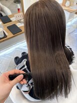 アヴァンス 広島本通店(AVANCE.)&nbsp;着物ヘア/大人ガーリー/ダークアッシュ/似合わせカット/広島