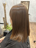 ロゼッタ 仙台小松島店(Rosetta)&nbsp;柔らか艶ブラウンのナチュラルロング