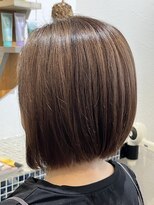 ナナマルサン(703)&nbsp;☆前下がりボブ☆ クーポン→《すきバサミ不使用カット》