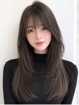 ロッソ 大橋店(Rosso) ショコラカラーの重なりロング【大橋】