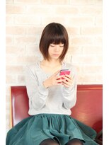 ココペリ オブ ヘアー(KoKopelli of hair)&nbsp;【kokopelli 津田沼 発】前下がりボブのヘアアレンジ