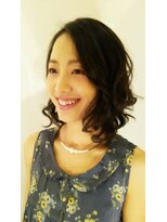 ヘアーグラシュ(HAIR gracieux) 【黒髪】ゆるふわパーマで好感度◎