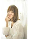 [Neolive/鶴ヶ峰] ミルキーカラーで艶やかボブ♪