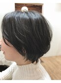 スッキリ柔らかシルエットボブ
