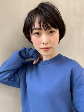 ミィ 表参道(mee.) 【mee.】 ブチ カジュアルショートスタイル