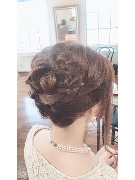 ヘアークリエイションソイ(HAIR CREATION SOI) 結婚式お呼ばれヘアセット