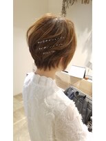 ジリッタ(JILI.TA)&nbsp;【JILI.TA京都】大人可愛い♪ひし形小顔ふんわりショートボブ