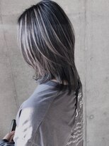 セル(CELL)&nbsp;バレイヤージュカラー×グレーシルバー