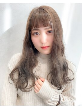 シャンドゥール 栄店(CHANDEUR) ツヤ髪透け感大人可愛いナチュラルゆるふわ20代30代ロング