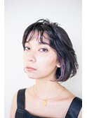 大人リュクスイメチェン小顔ボブ/インナーカラー