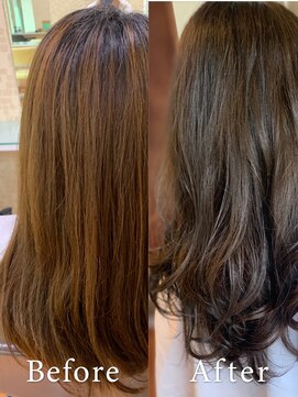 アークスヘアー 大人可愛い★スタイリング簡単♪イルミナ透明感アッシュベージュ