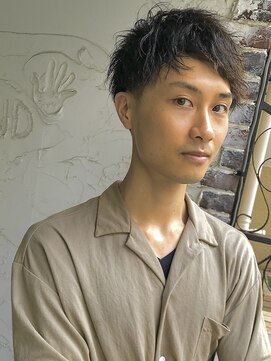 ナナカバイミーツハンド(nana.ca by meetsHAND) 恵比寿 ツイストスパイラル ソフトツーブロック アッパーバング