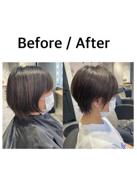 リーオオサカ(Lee Osaka) 【Lee大阪店】可愛い♪似合わせショート♪/新出奈津樹