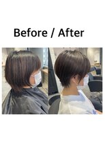 リーオオサカ(Lee Osaka) 【Lee大阪店】可愛い♪似合わせショート♪/新出奈津樹