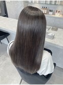 髪質改善カラーエステ/チョコレートアッシュベージュ/艶髪
