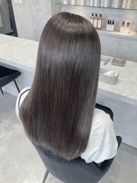 ローカス(Locus) 髪質改善カラーエステ/チョコレートアッシュベージュ/艶髪