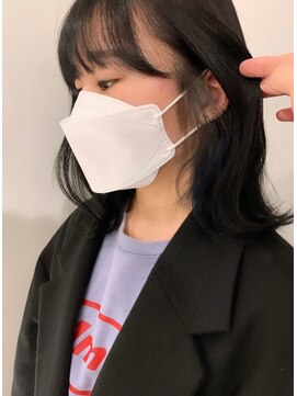 クレビアテン(CreBiA ten_) ロブヘア×イヤリングカラー