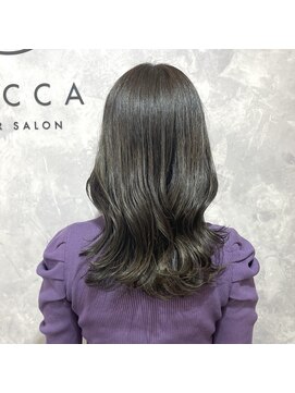 バッカ 横浜桜木町店(BACCA) くびれロング/マットシルバー