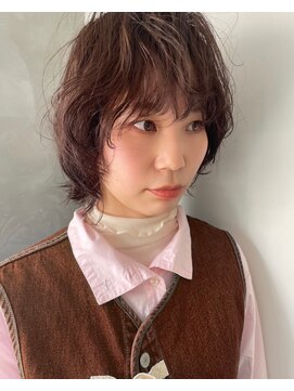 ガリカ 博多(Gallica) 【石河安奈】大人かわいいショートパーマ/マッシュパーマ<博多>